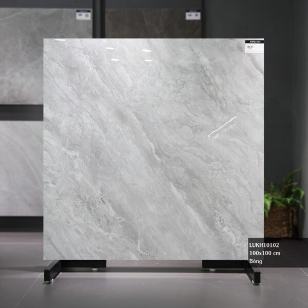 Gạch bóng giả đá xám 1000×1000 100LU102